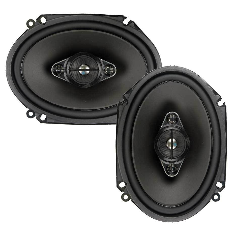 Pioneer TS-A6880F 6" X 8" 4-way Car Audio Speakers (Pair)