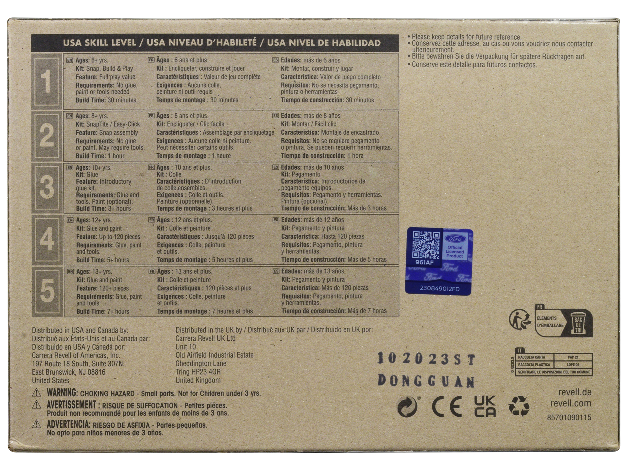 1960 Ford Ranch Wagon White 007 James Bond "From Russia With Love" (1963) Movie "Pop Culture" 2022 Release 2 1/64 Diecast Model Car by Johnny Lightning