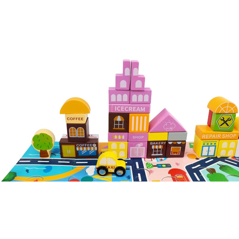 Childcraft Corrugated Building Blocks, Various Sizes, Primary Colors, set of 84