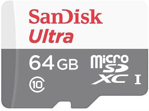 SanDisk Ultra 64GB MicroSD XC Class 10 Memory Card for Huawei Honor Holly 2 7 7i Enjoy 5s Mate 8 S G7 G8 Plus 5x Y6 Pro MediaPad M2 X2 P8 P8lite P8max with MemoryMarket MicroSD & SD Memory Card Reader