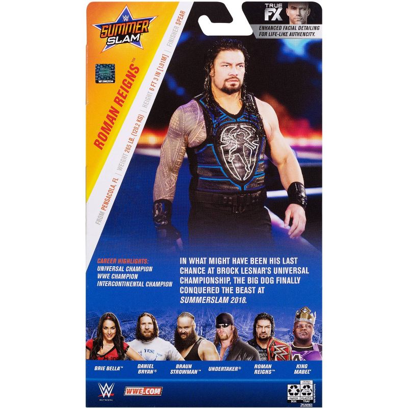 WWE Summer Slam Elite Collection Roman Reigns Action Figure Series 68