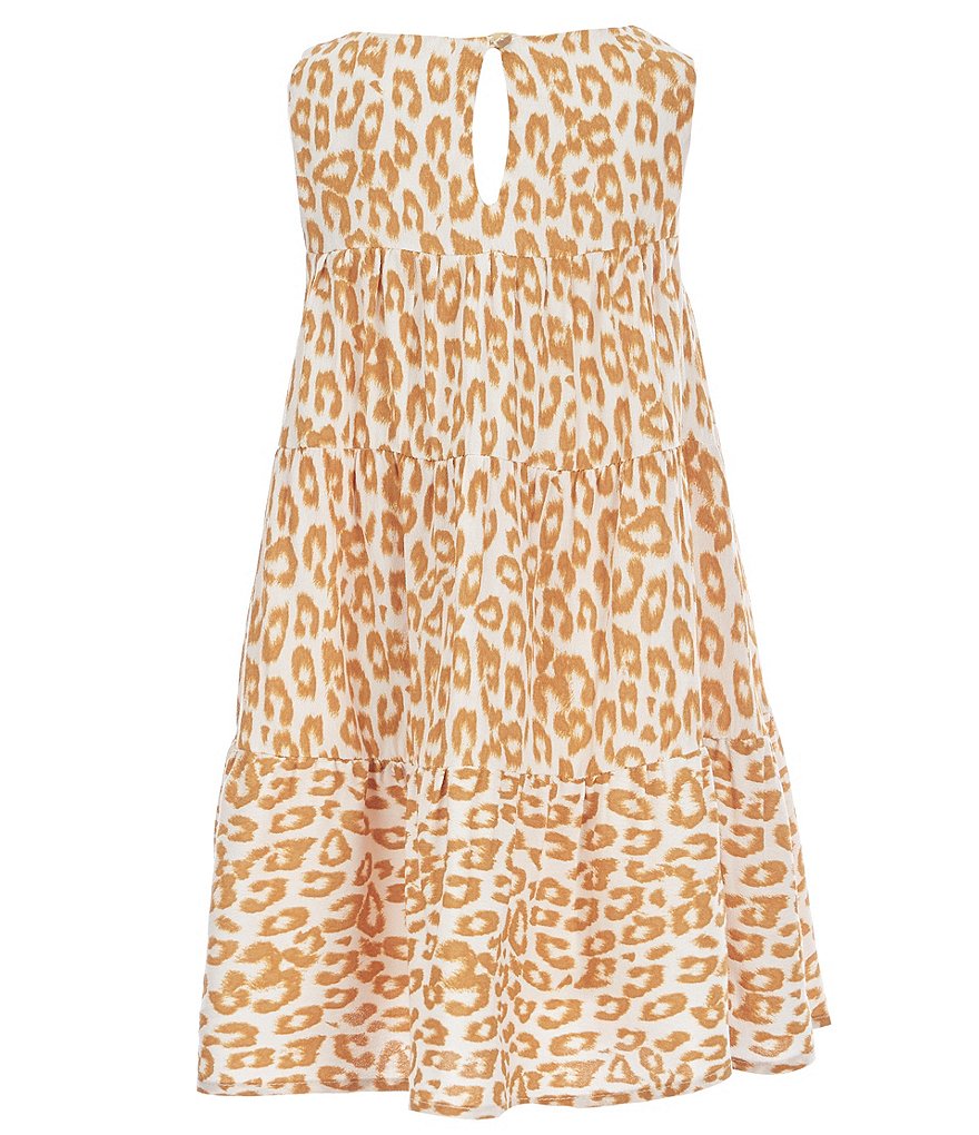 GB GB Girls Little Girls 2T-6X Floral Tiered A-Line Dress