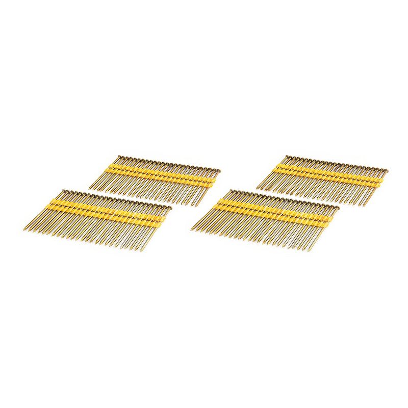 Freeman FR.131-314B 21 Degree 0.131 x 3-1/4 Inch Plastic Collated Solid Steel Constructed Smooth Shank Framing Nails, 2000 Nails in Box (2 Pack)