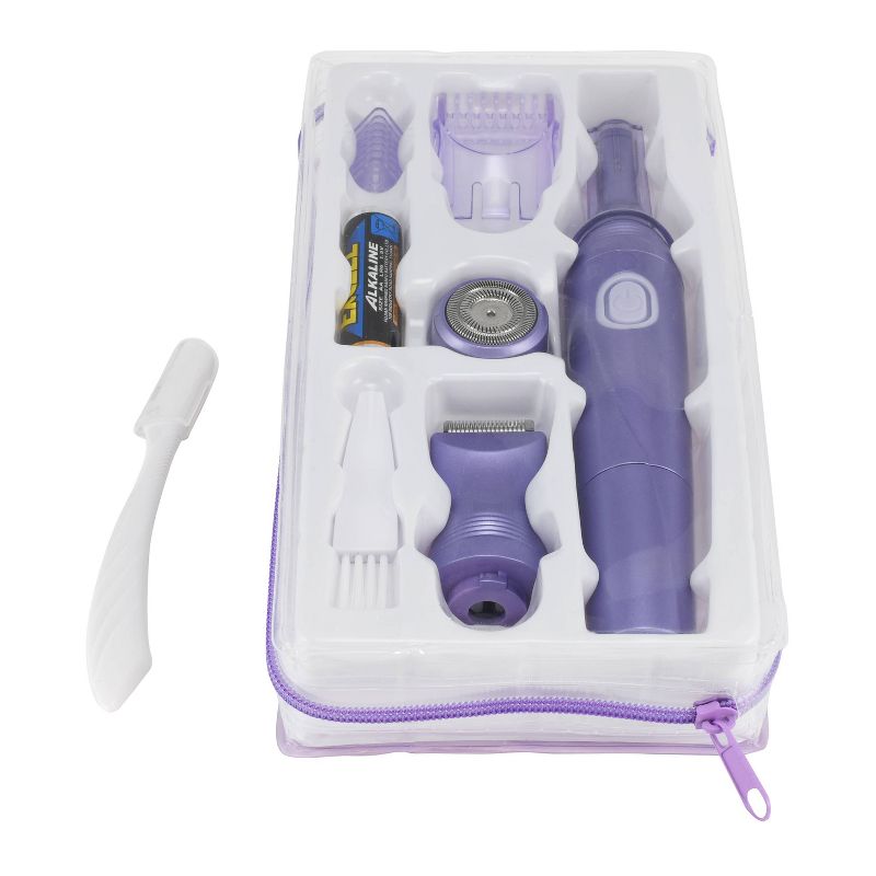 Hydro Silk Perfect Finish 8-in-1 Trimmer Grooming Kit for Women