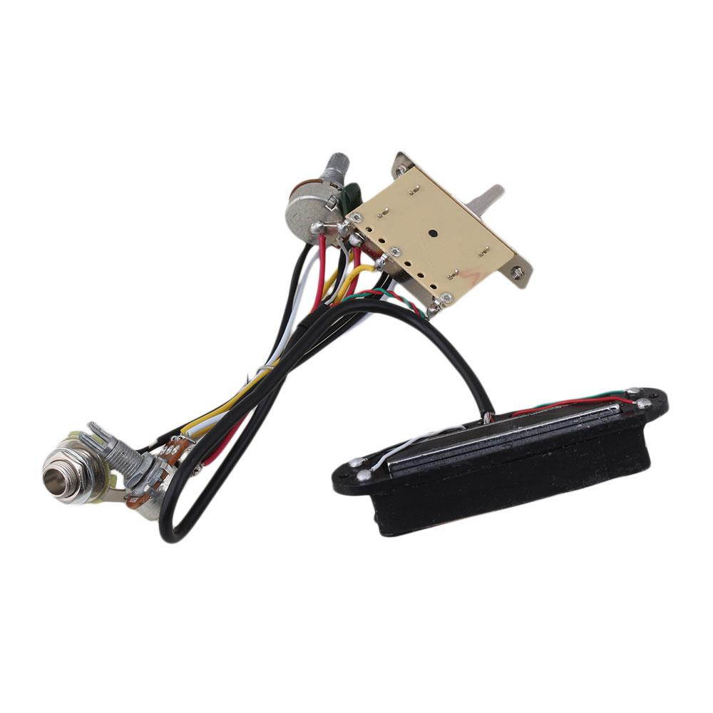 BQLZR Twin-coil Pickup Humbucker 3-Way Switch Set for Electric Guitar Pack of 5