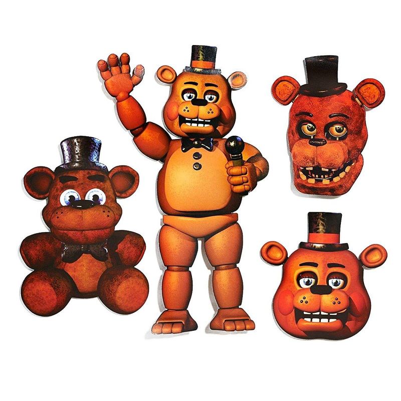 Forum Novelties Five Nights At Freddy's Freddy 4-Piece Cutouts
