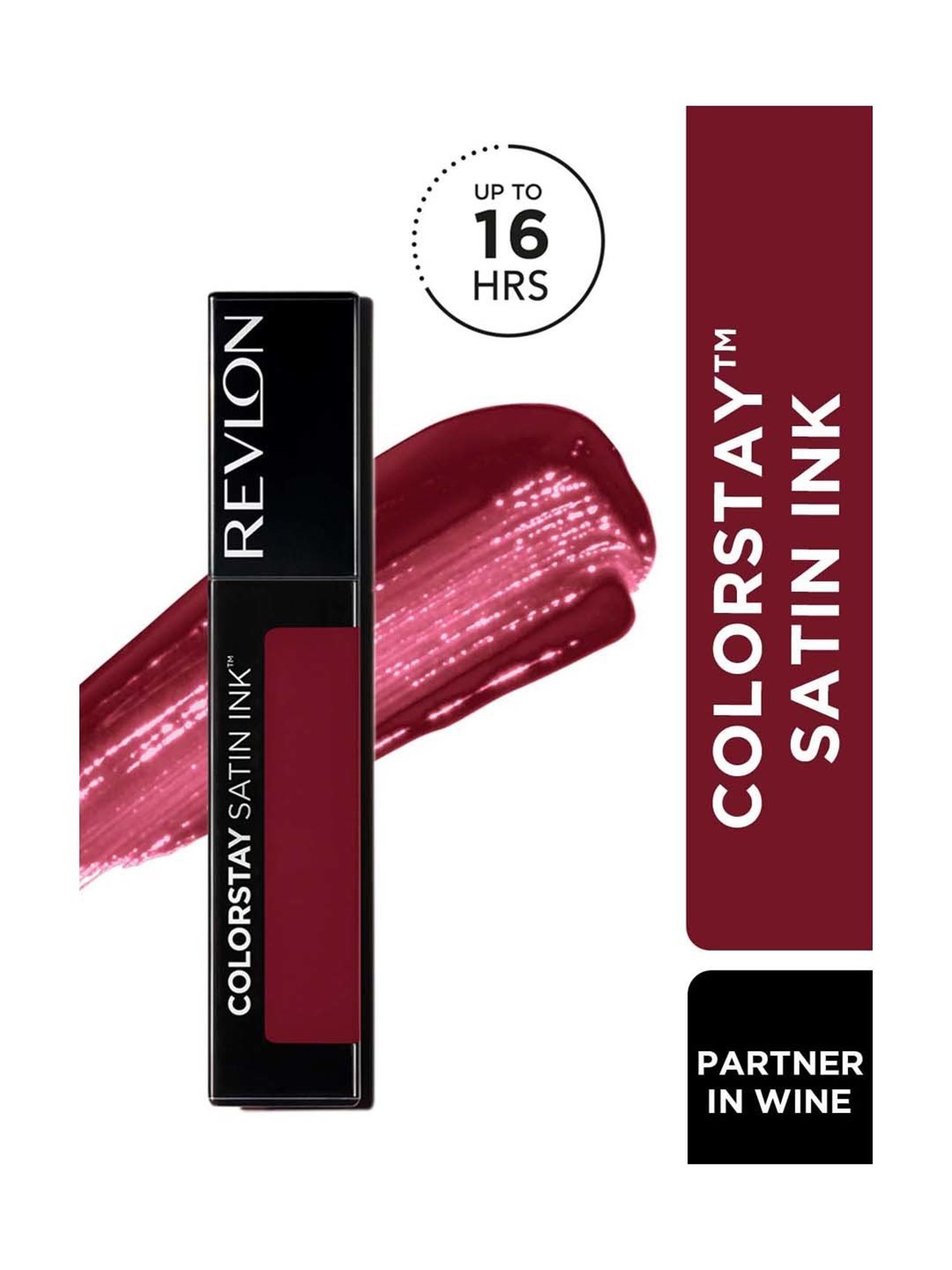 Revlon Colorstay Satin Ink Liquid Lip Color Partner In Wine - 5 ml