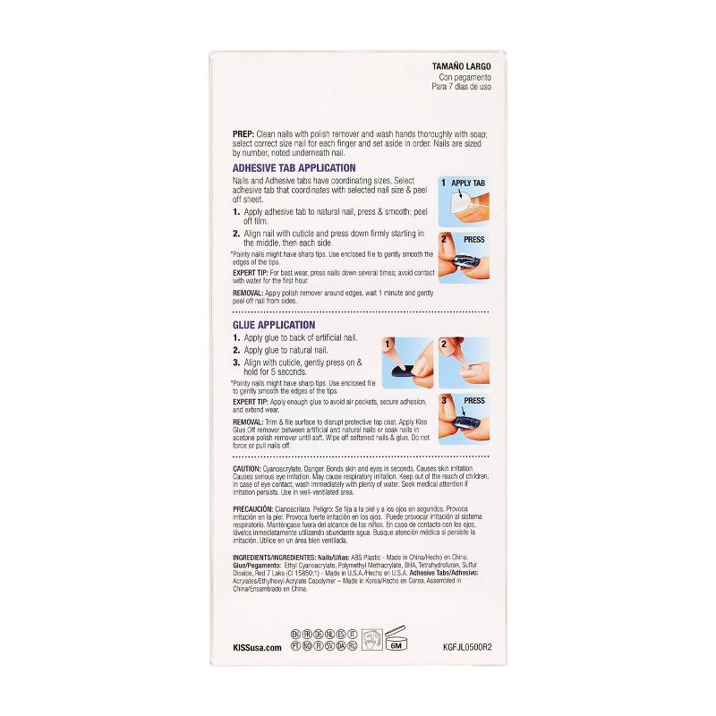 Kiss Gel Fantasy Jelly Nails - Be Jelly