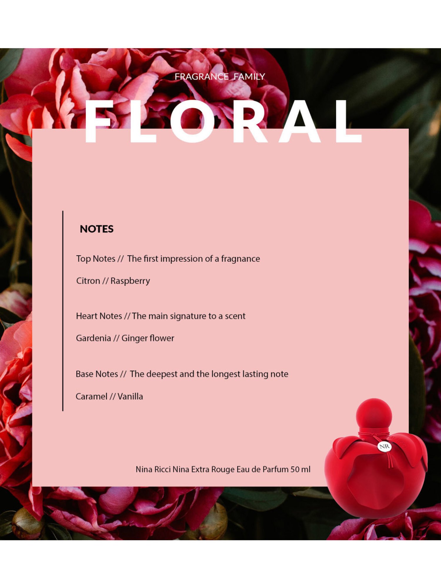 Nina Ricci Nina Extra Rouge Eau de Parfum 50 ml