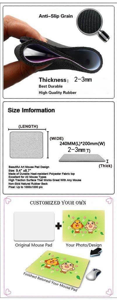 Lockheed SR-71 Personalized Rectangle Gaming Mouse Pads Size:9.4" x7.9" (RB277-1)