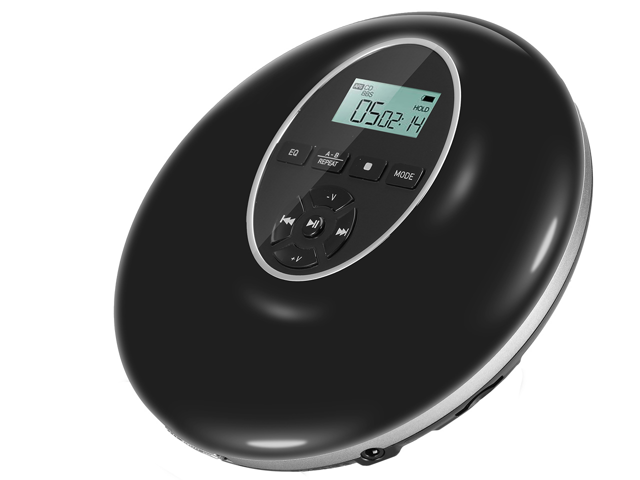 Portable CD Player, Compact Anti-Skip Small Walkman CD Player, Shockproof & Lightweight Personal Music Disc Player with Headphone for Kids & Adults - Home Car & Travel