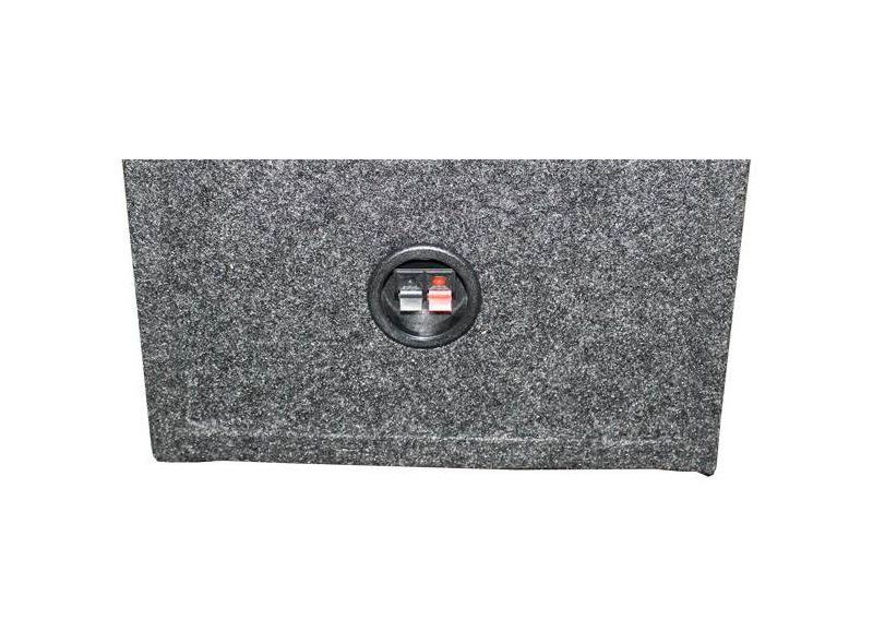 Q-POWER 10" Dual Sealed Car Audio Subwoofer Sub Box Enclosure