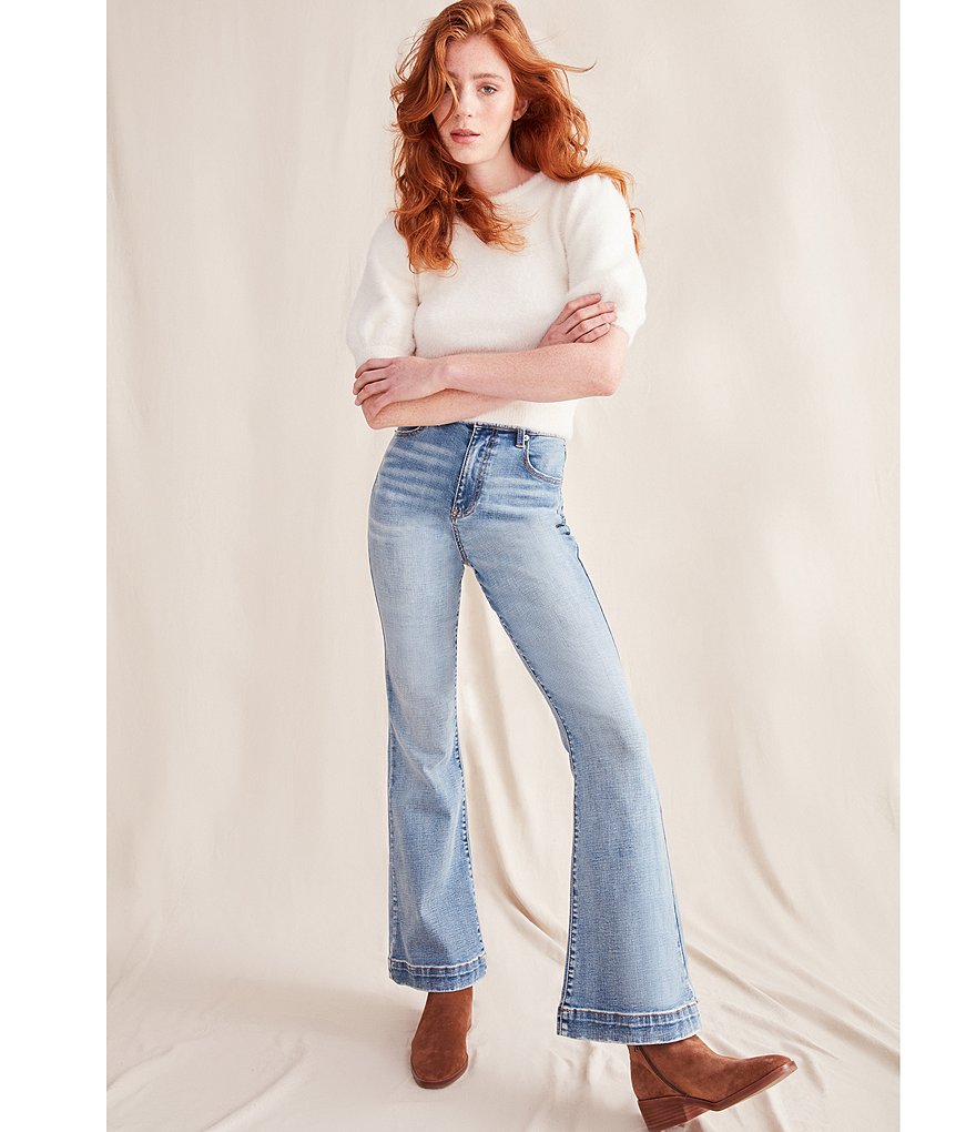 Every Straight Leg Ankle Crop Front Zipper Jeans