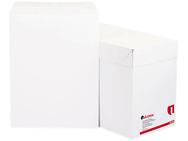 Universal 45104 Catalog Envelope  Side Seam  10 x 13  White  250/box