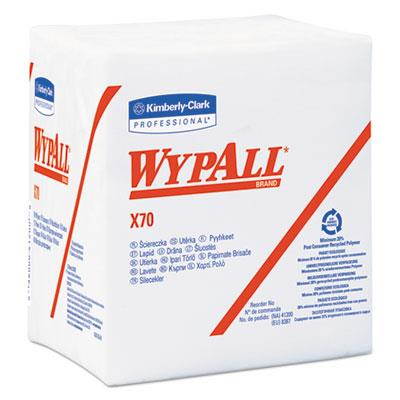 C-Wypall X70 Rag Rplmt Hydro Wpr 1/4Fld Whi 12/