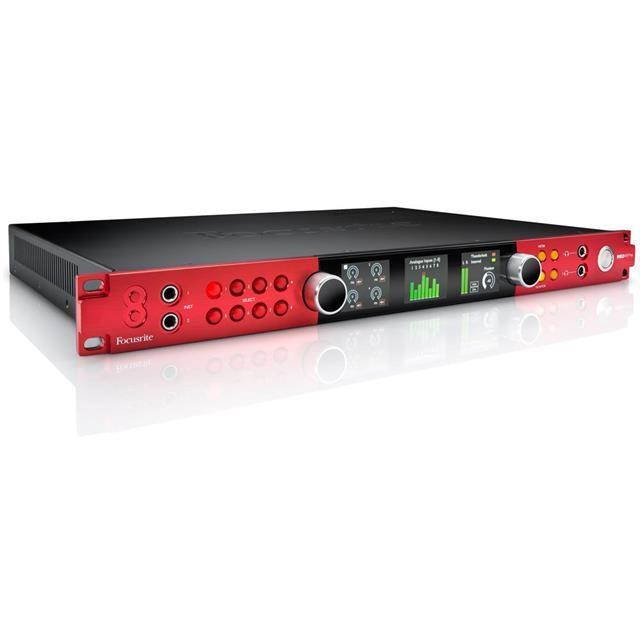 Focusrite Red 8 Pre - 64 In/64 Out Thunderbolt 2 Audio Interface w/Dante Network Audio Connectivity