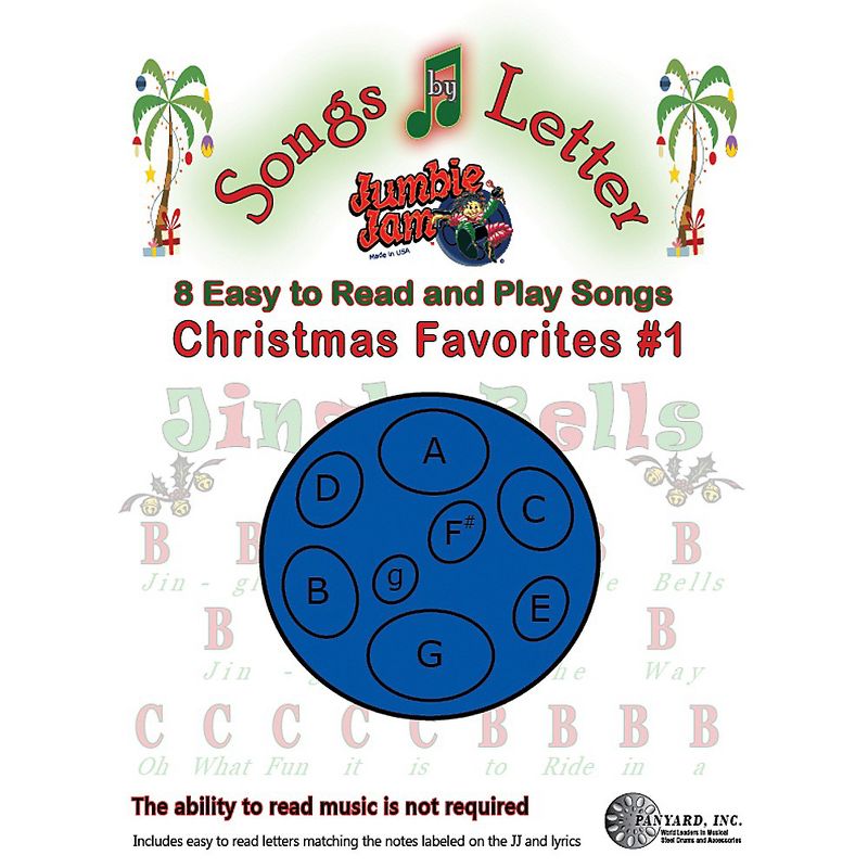 Panyard Jumbie Jam Songs by Letter Song Book - Christmas