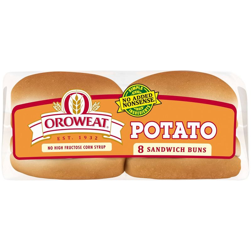 Oroweat Potato Sandwich Buns - 15oz