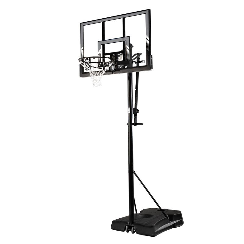 Spalding NBA 48" Polycarbonate Quick Glide Portable Basketball Hoop