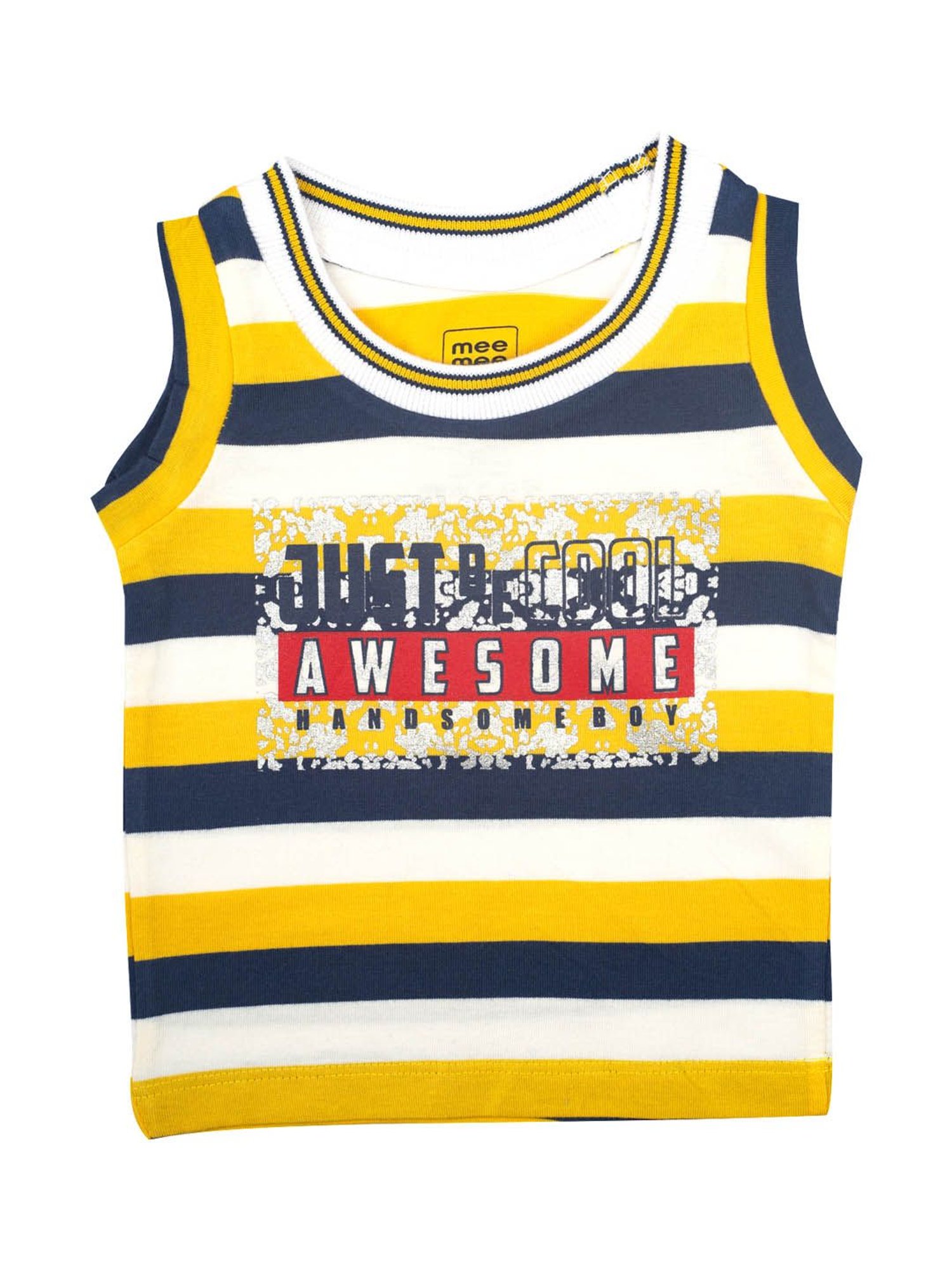 Ed-a-Mamma Baby Green Printed T-Shirt