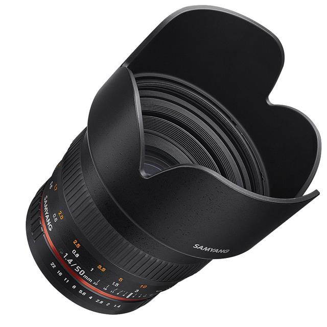Samyang 50mm F1.4, Manual Focus Lens for Sony E Mount #SY50M-E