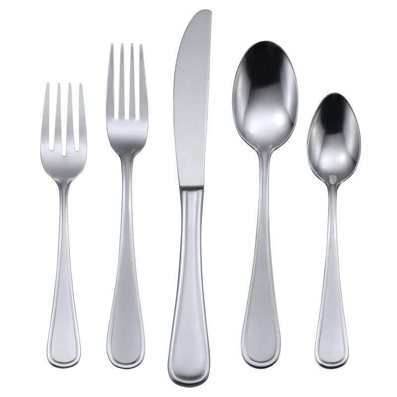 Oneida 45pc Stainless Steel Accord Silverware Set