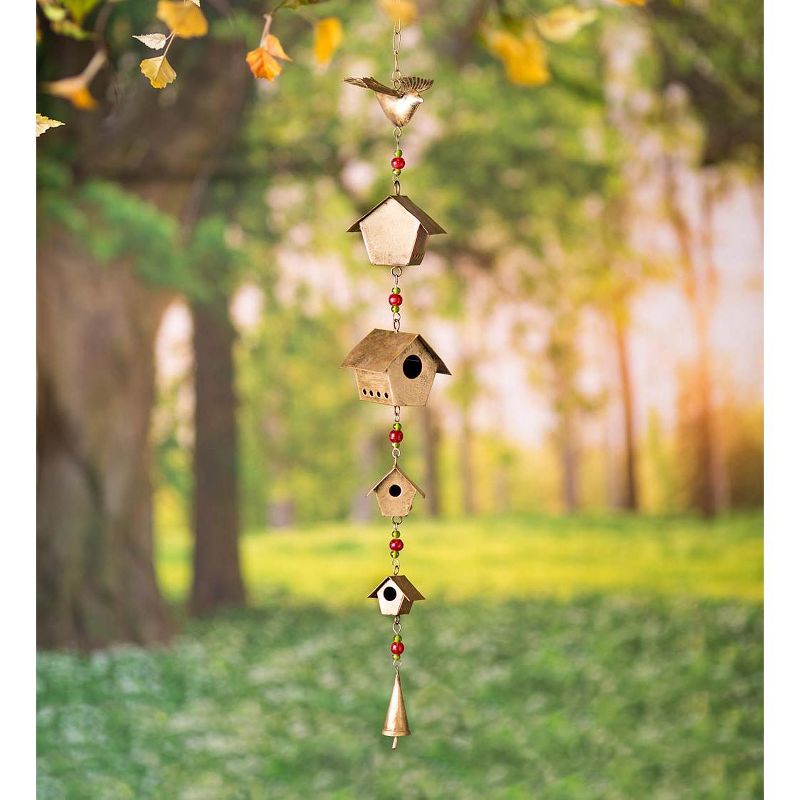 30"H Wood Wind Chime - Olivia & May