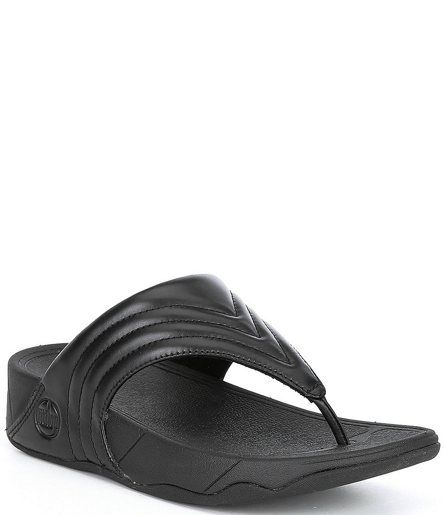 Fitflop Walkstar Leather Toe Post Sandals