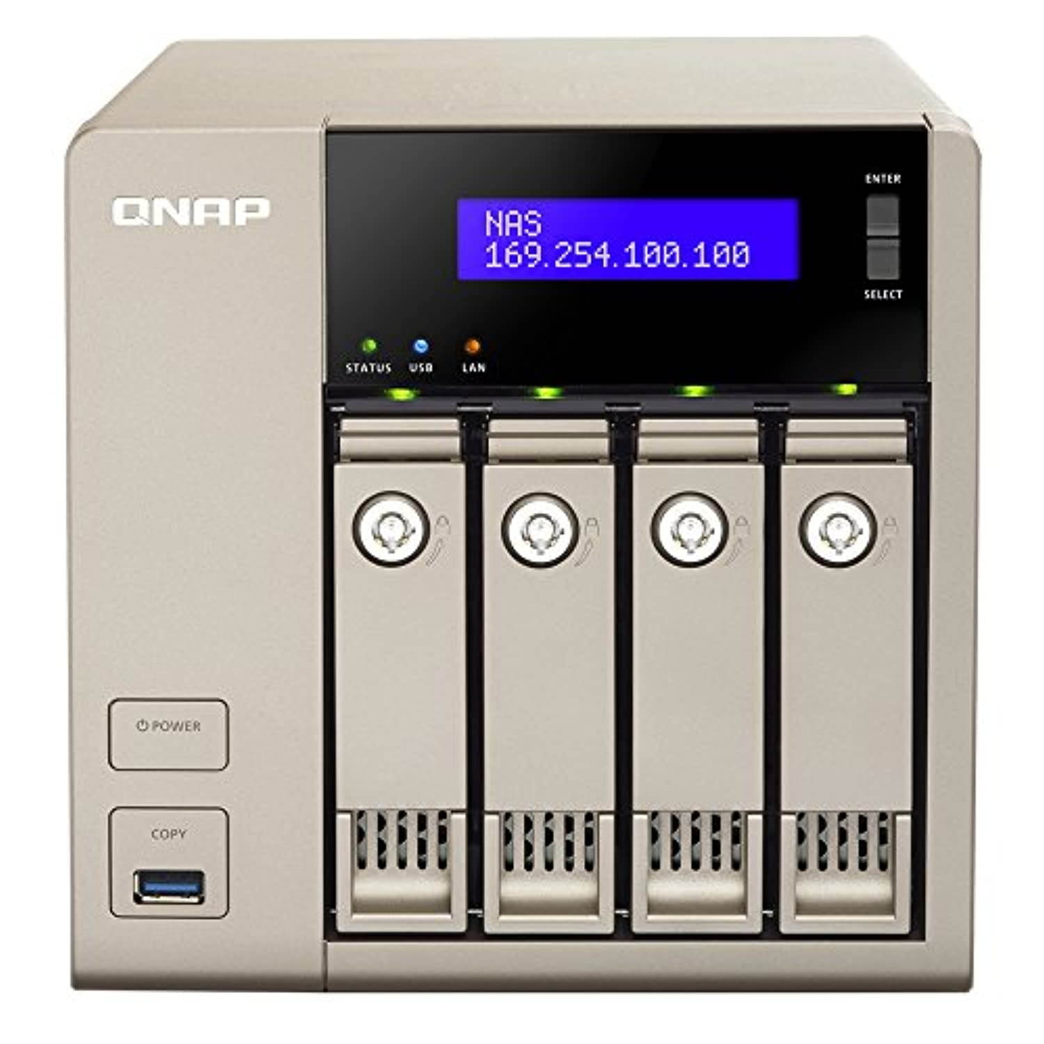 QNAP TVS-463-4G NAS 4 Bays, TVS-463-4G (FBA_TVS-463-4G)