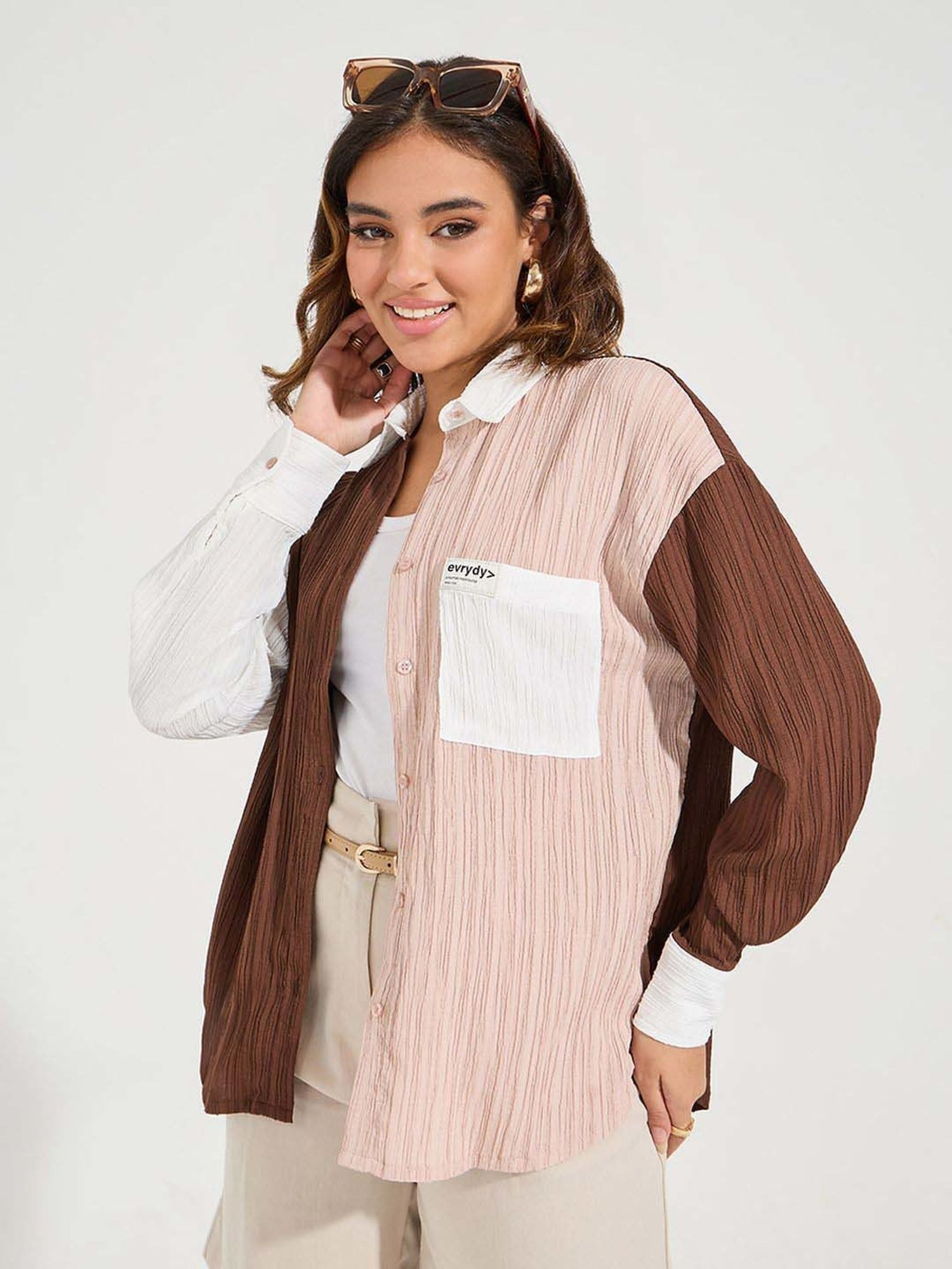 Nino Bambino Multicolor Printed Long Shirt