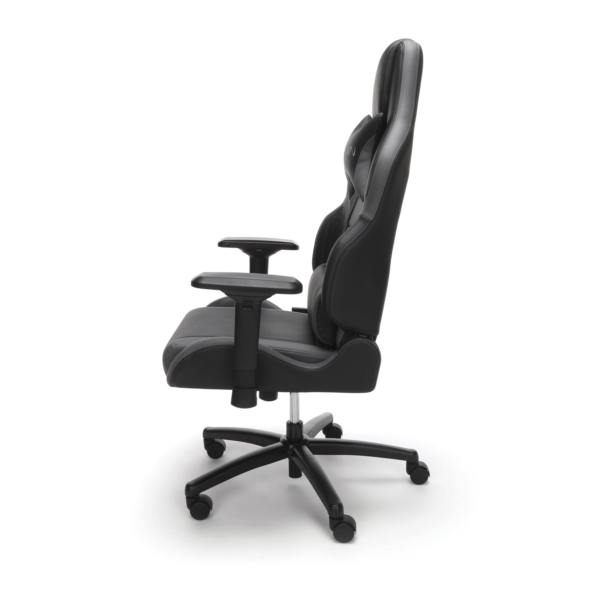 RESPAWN 400 Big and Tall Racing Style Gaming Chair, in Gray (RSP-400-GRY)