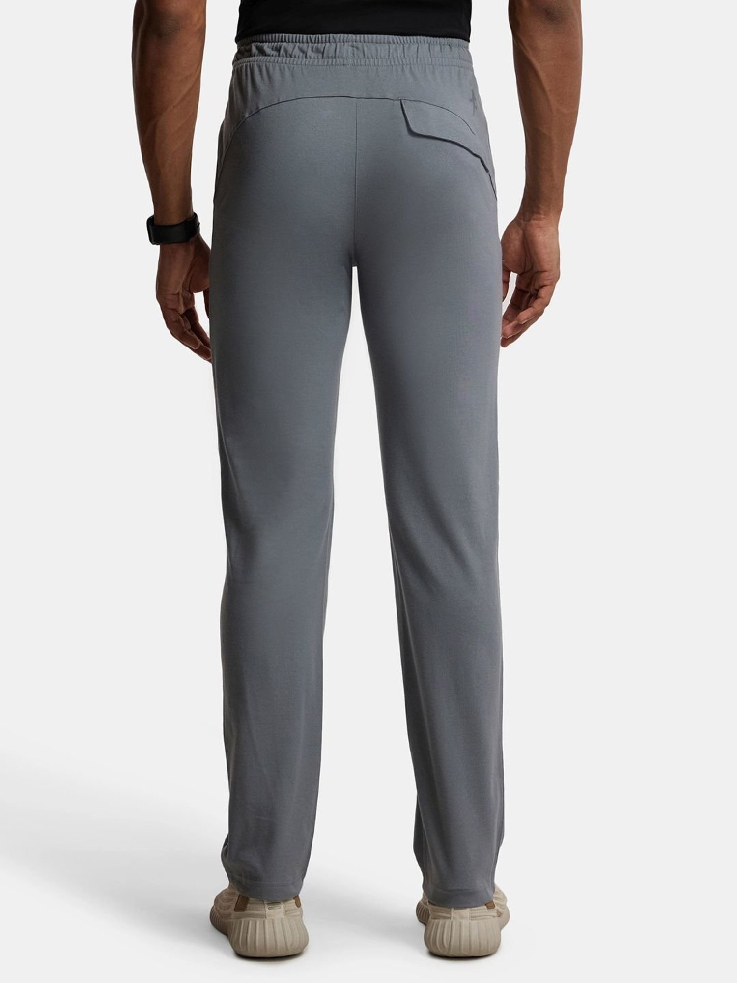 Basics Green Jogger Track Pant