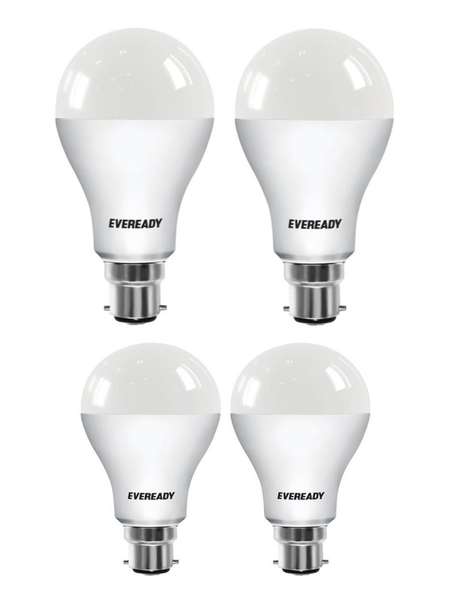 Eveready B22D 14W LED Bulb - Pack of 4 (White)