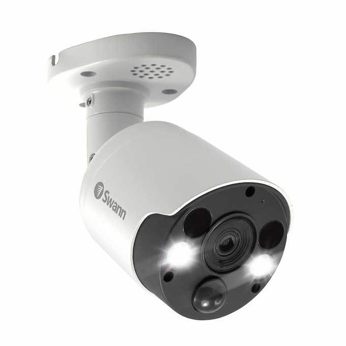 Swann 16-Channel 4K Ultra HD NVR Security System with 3TB HDD, 6 4K Bullet IP Cameras and 2 4K Bullet IP Cameras CONV16-85806B2FB-US Surveillance