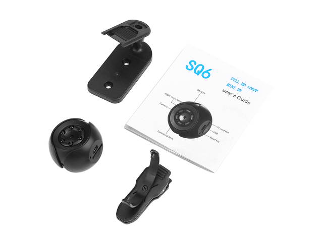 FirstPower Mini Surveillance Wireless Camera 360&deg; Outdoor webcam 1080P IP Camcorder Night Vision Ultra-Precision Technology Lens