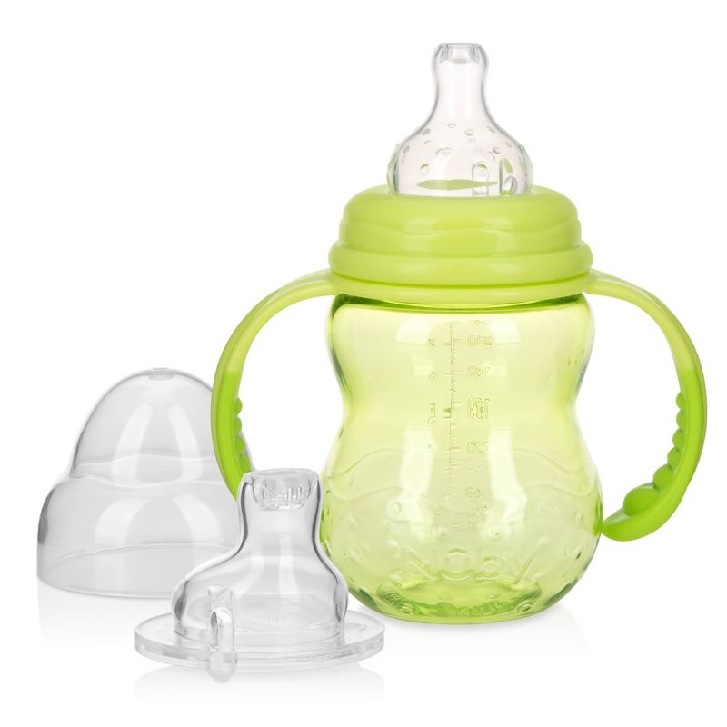 Nuby 3-Stage Trainer Cup - Green - 8oz