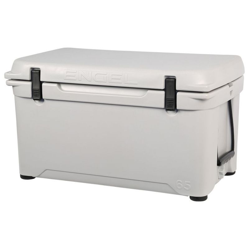 Engel Coolers 58 Quart 70 Can High Performance Roto Molded Ice Cooler, Gray