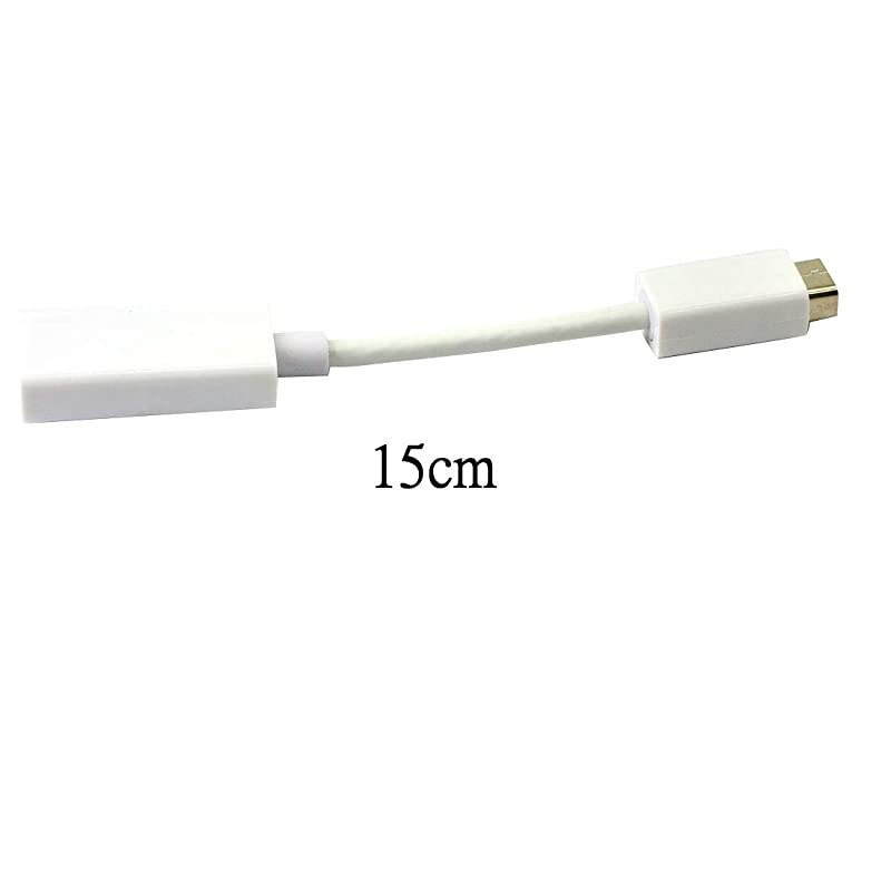 DVI to HDMI Video Adapter Compatible with Macbooks and iMacs- M/F - MacBook DVI Adapter - DVI Male to HDMI Female Cable- not DP- Request Pure Copper Cable