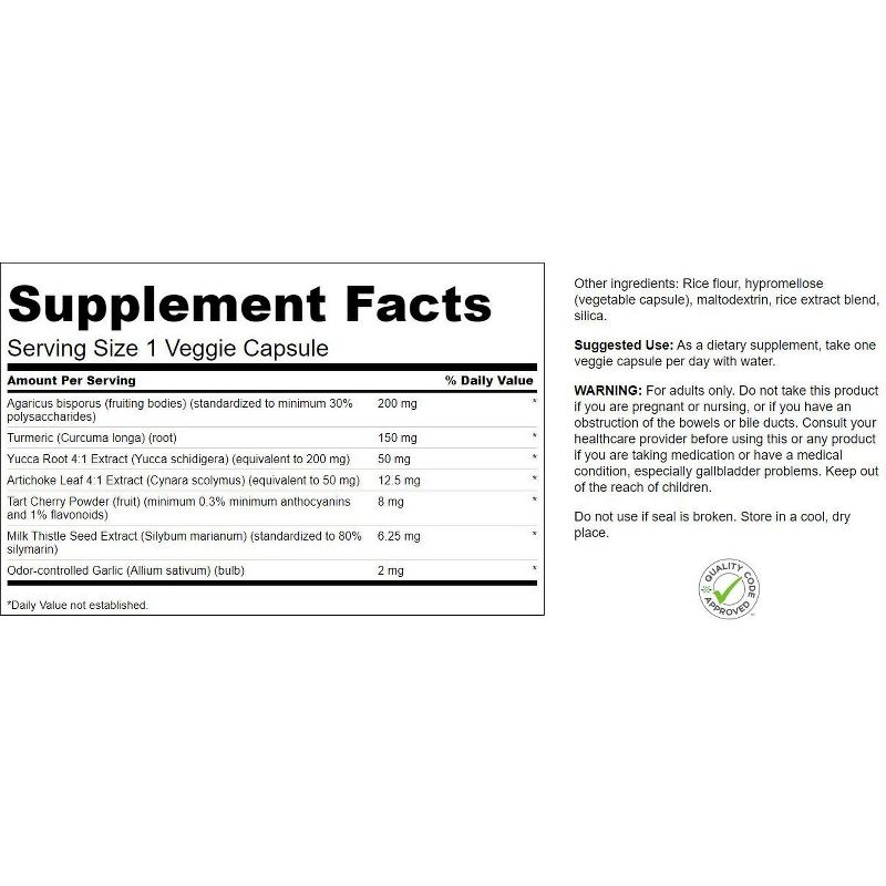 Swanson Uric Acid Cleanse 60 Veggie Capsules