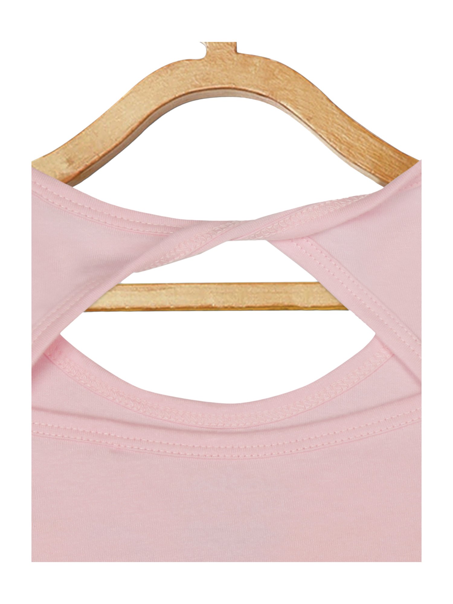 Tiny Girl Pink Cotton Printed Top