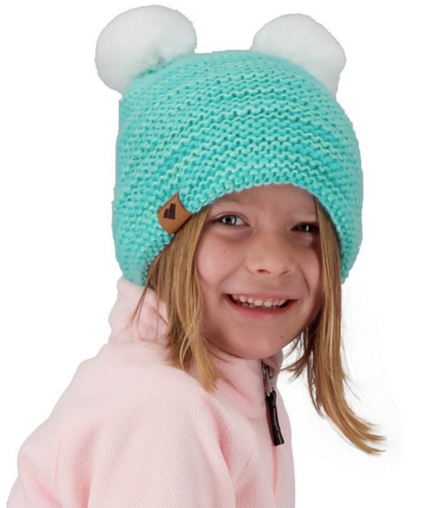 Obermeyer Little/Big Girls Glen Faux-Fur Pom-Pom Beanie