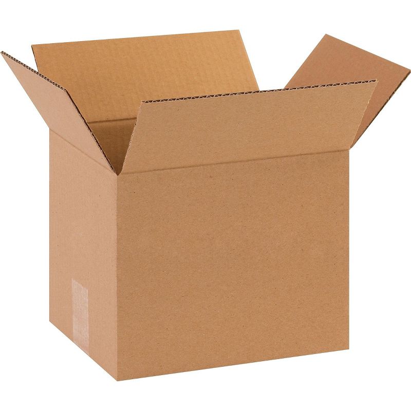 COASTWIDE 10 x 8 x 8 Shipping Boxes, 32 ECT, Brown 100808