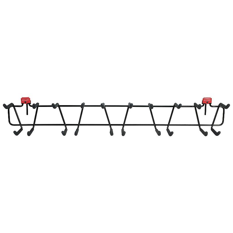 Rubbermaid Shed Shelf, Wire Basket & 50 Lbs Capacity 34" Tool Rack (2 of Each)