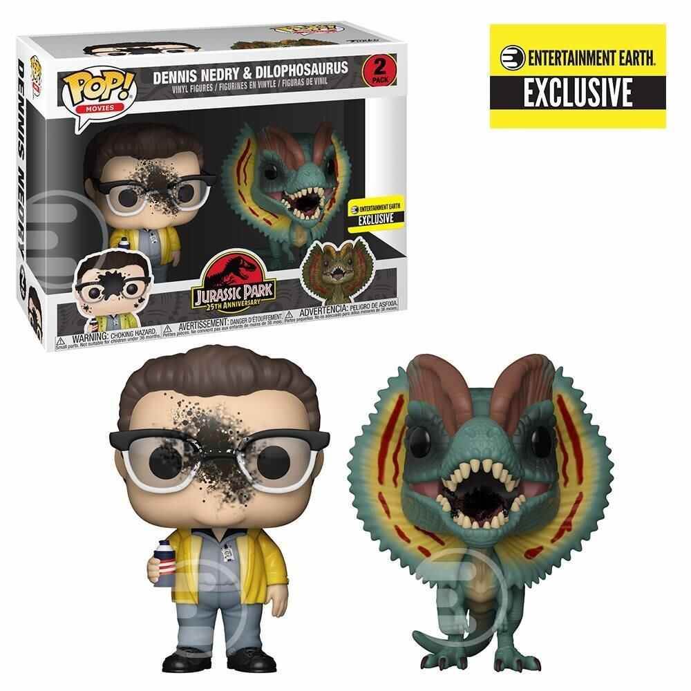 Funko,  JP Dennis and Dilophosaurus Pop Vinyl Figure