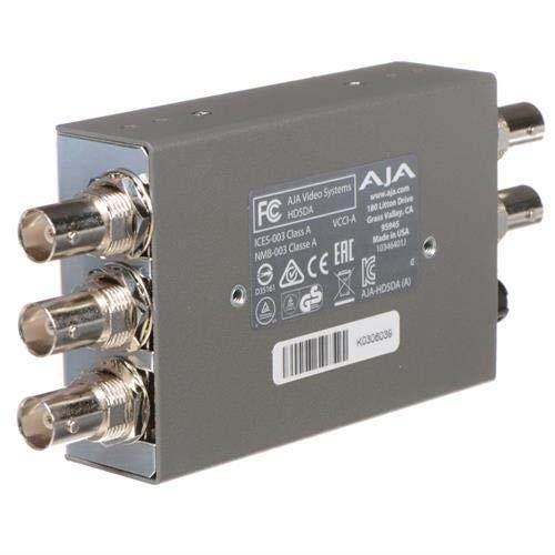 AJA Video Systems - HD5DA - AJA VIDEO 4-way HD5DA Distribution Amplifier - 270MHz