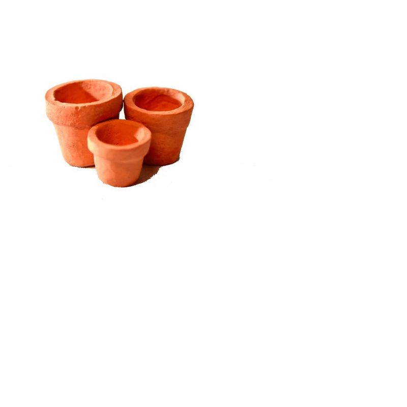 12" Stone - Lawn Decor Set - Brown - MiniGarden