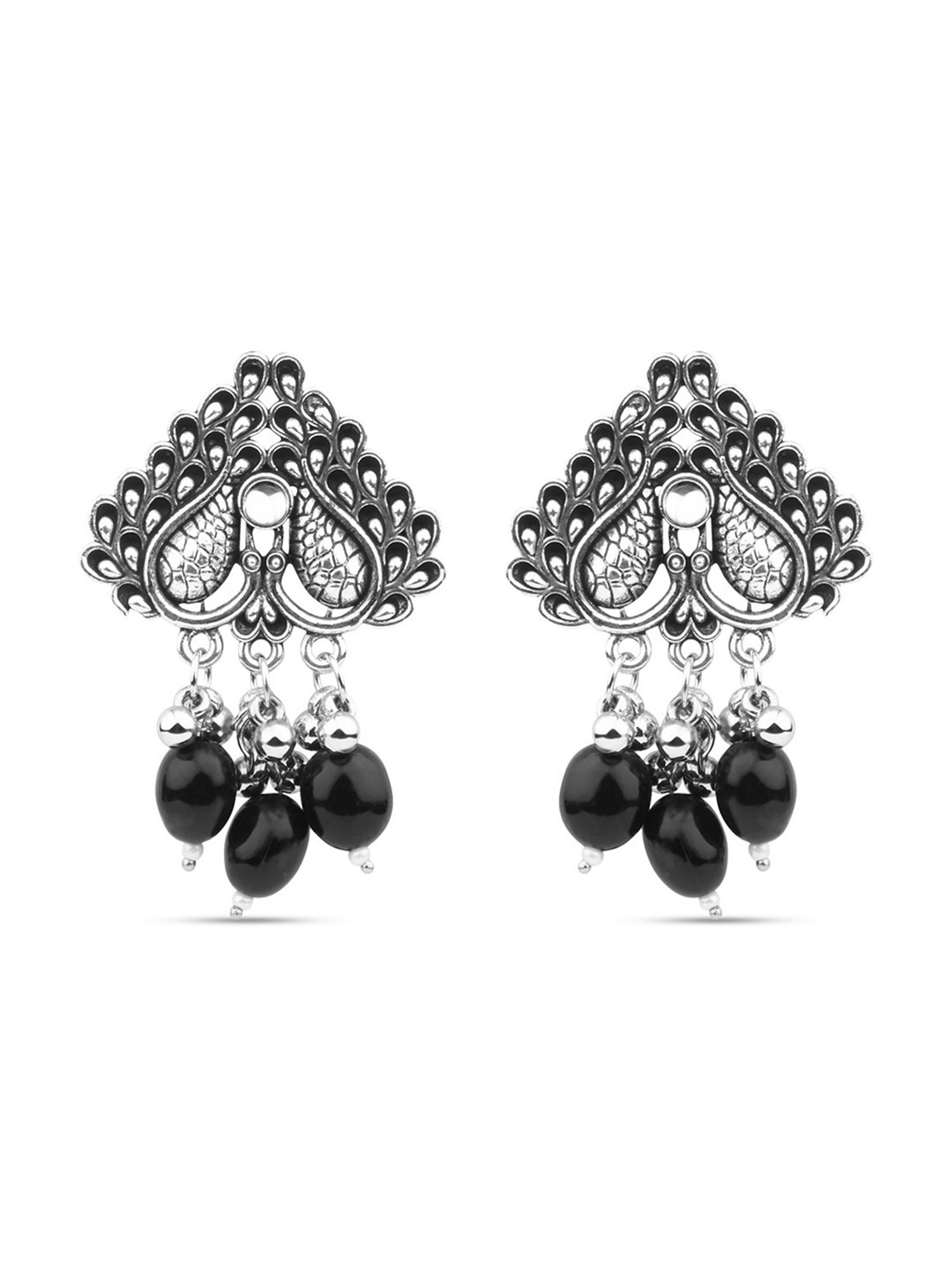 Fida Ethnic Black Jewellery Set