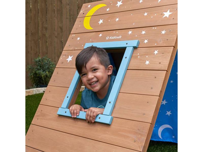 KidKraft A-Frame Hideaway & Climber Tent