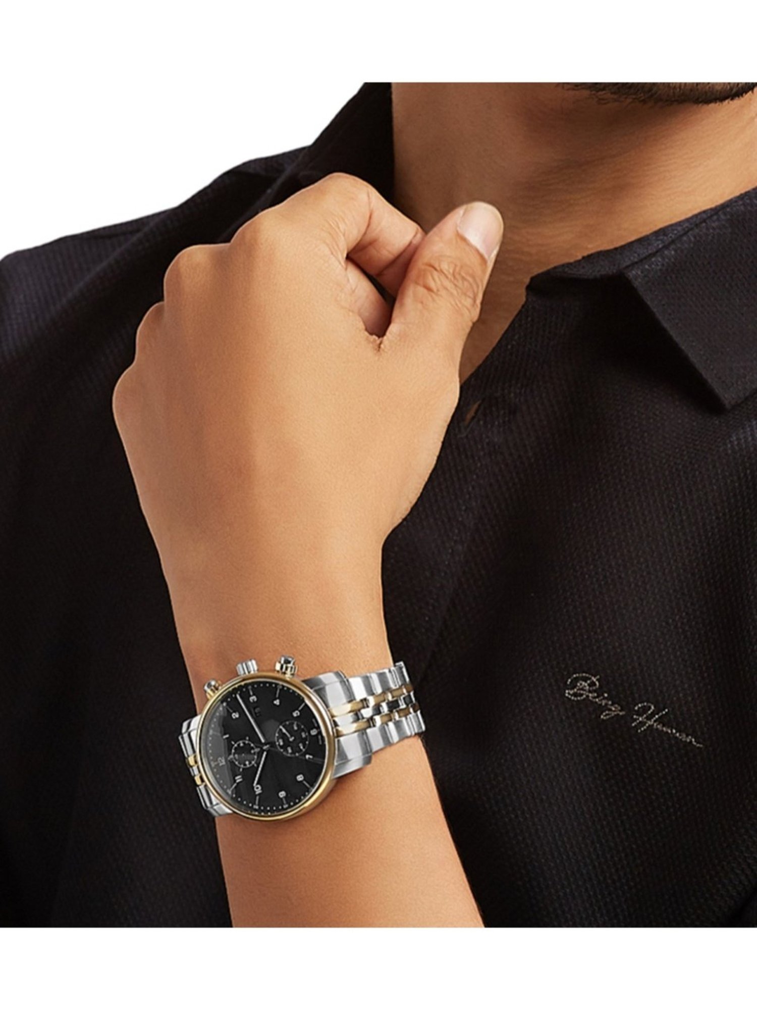 Wenger Swiss Made 01.1743.129 Urban Classic Chrono Analog Watch for Men