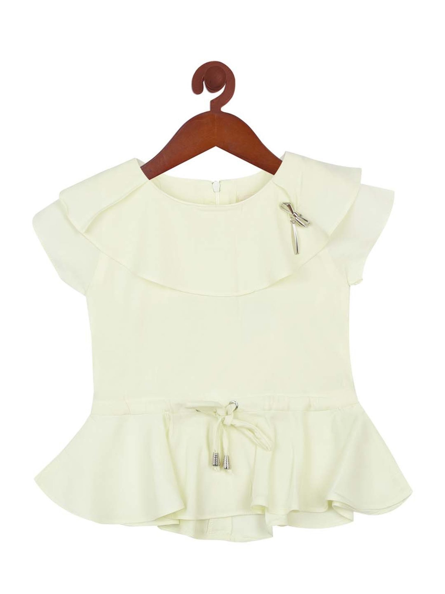 Tiny Girl Kids Lemon Regular Fit Top